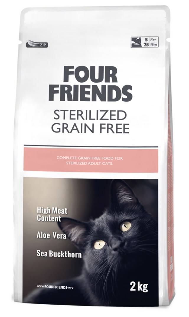 Fourfriends grain free sterilized No color - 1