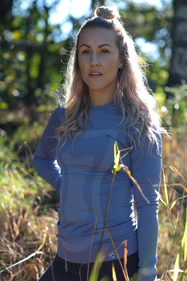 Bjor seamless genser Blue Dame - 1