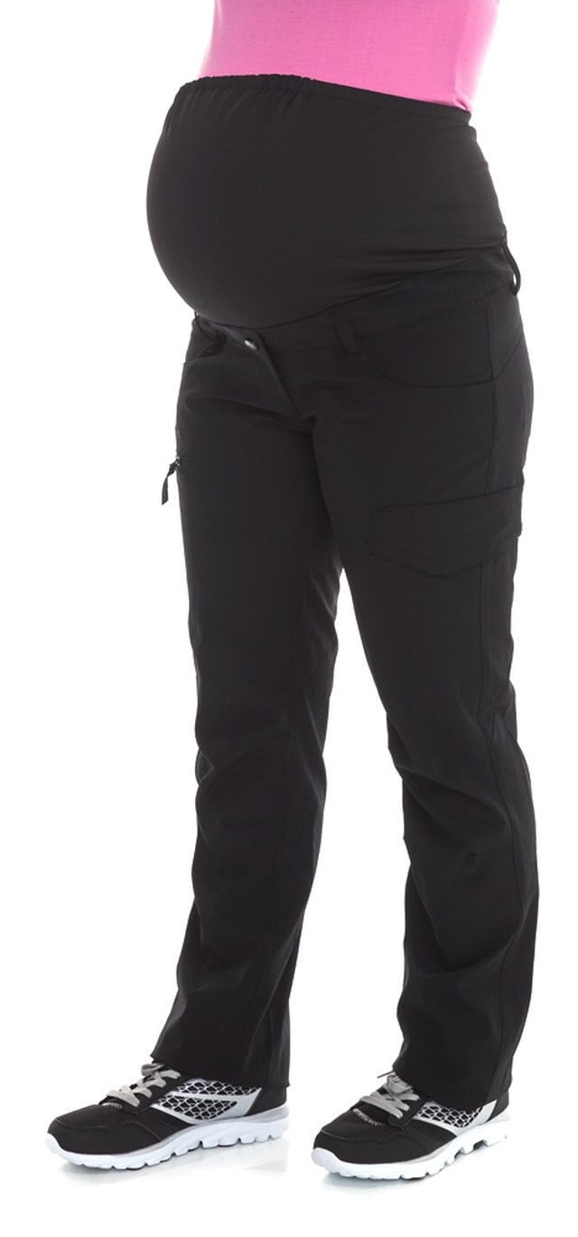 Mobu MOM stretchbukse dame Black Dame - 1