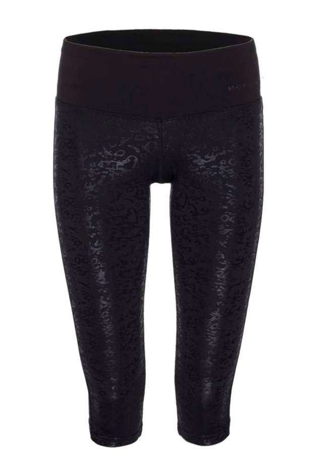 Puls 3/4 tights Black Dame - 1