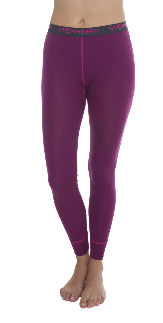 Rosendal ullongs Boysenberry/ Ebony Grey - 1