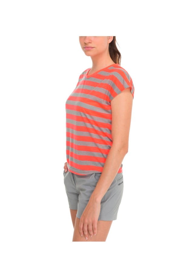 Nore t-skjorte Grey|Orange Dame - 1