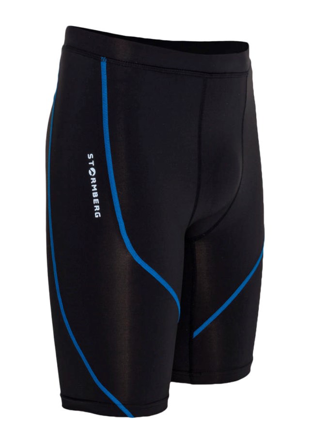 Driftig kompresjonsshorts Jet Black - 1