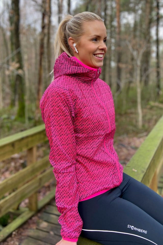 Terreng mix lettvektsjakke Pink Dame - 1