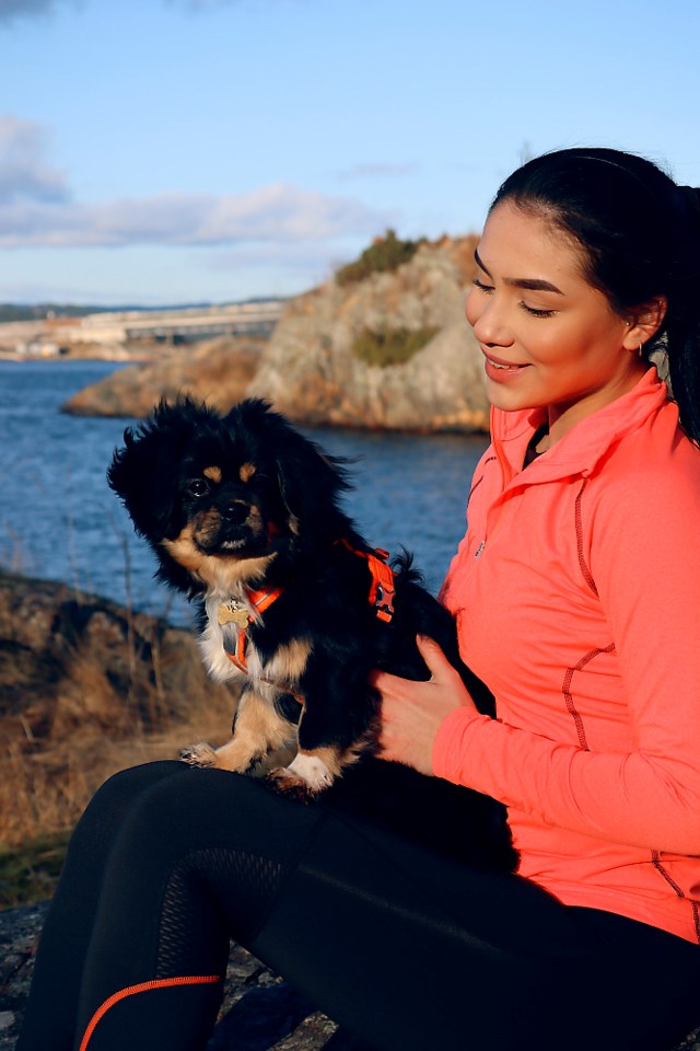 Appell jakke Orange Dame - 1