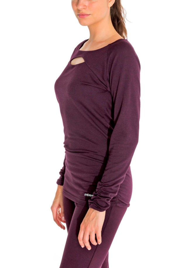 Sted genser Purple Dame - 1