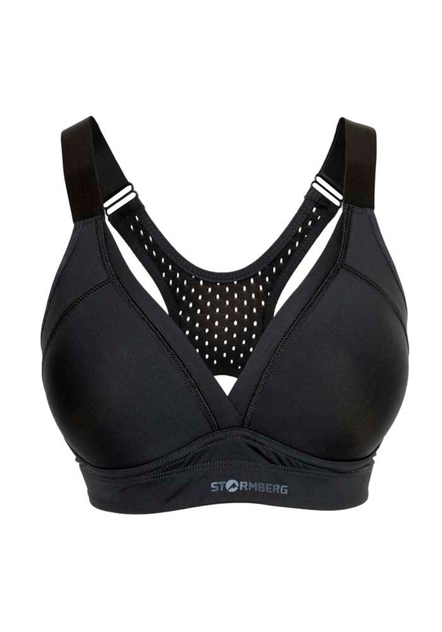 Intervall push-up sports-bh Black Dame - 1