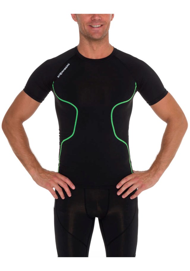 Fyresdal t-skjorte Black|Green Herre - 1