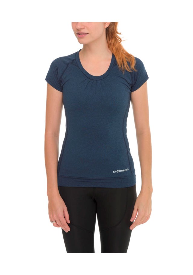 Appell t-skjorte Dress blue Melange - 1