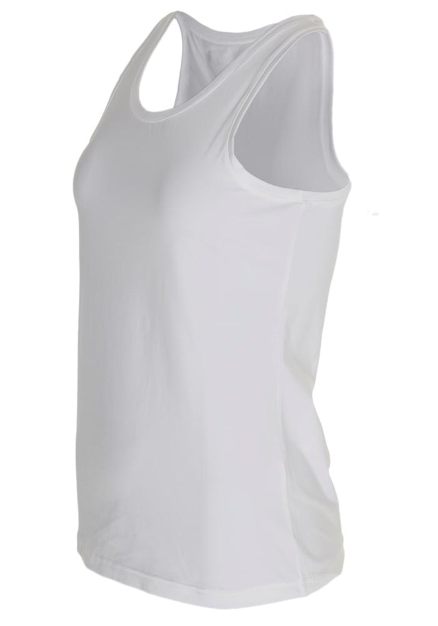 Intervall shaping singlet Bright White/Peach Nectar - 1