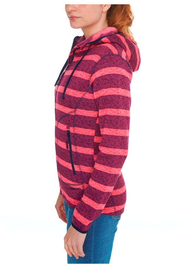 Myrdal fleecejakke Pink|Purple Dame - 1