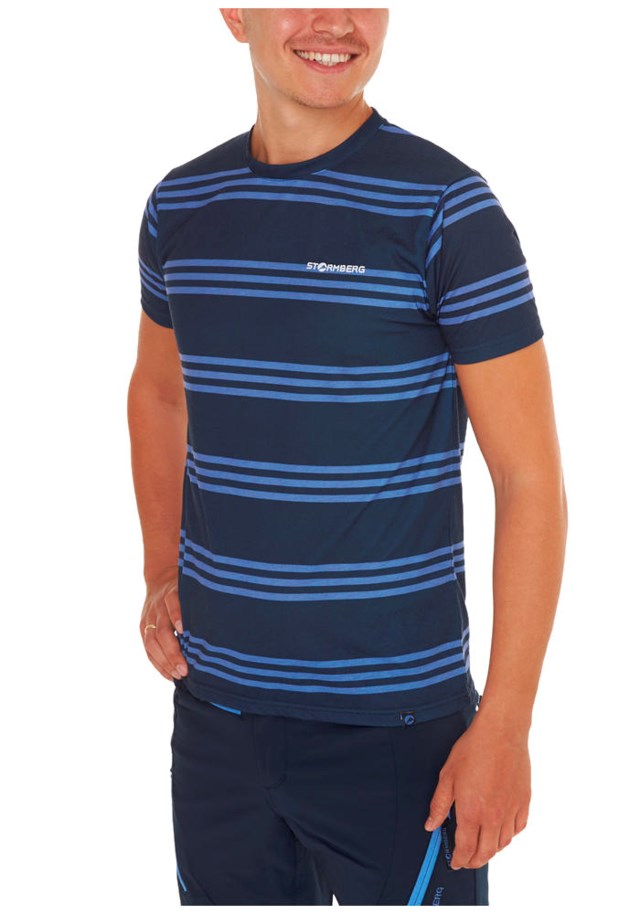 Huldefossen t-skjorte Dress Blues/Ultramarine - 1