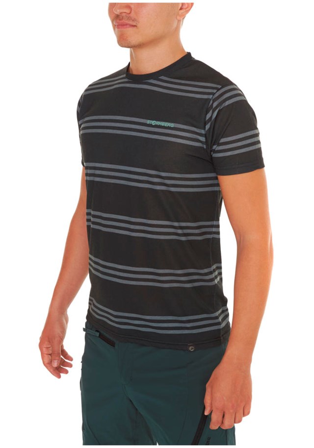 Huldefossen t-skjorte Black|Grey Herre - 1