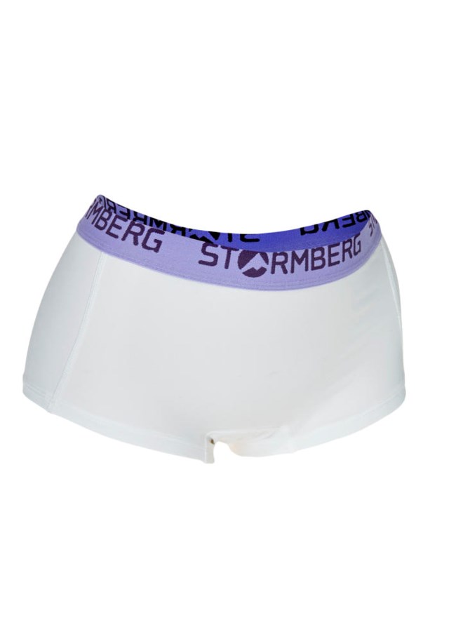 Bislett boxer White|Purple Dame - 1