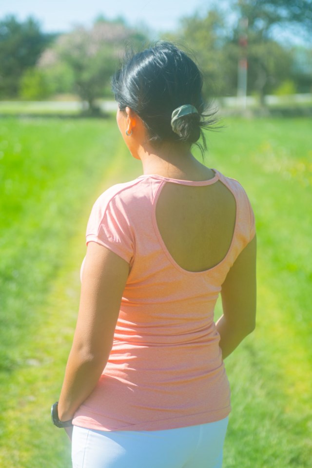 Tid t-skjorte Orange Dame - 1