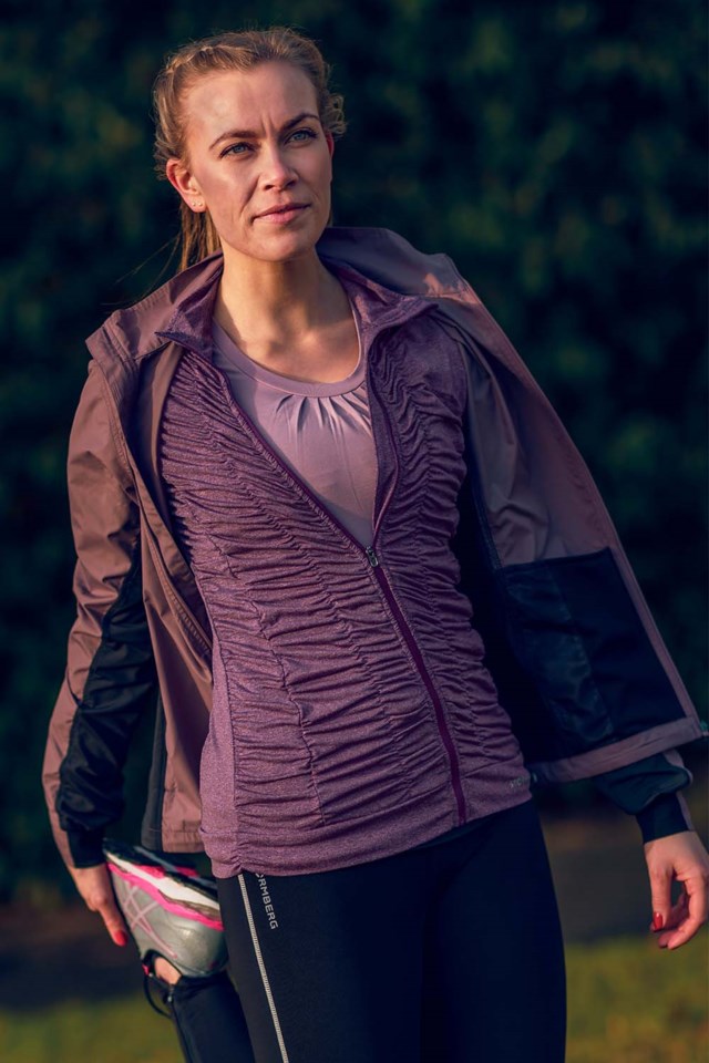 Tid jakke Purple Dame - 1