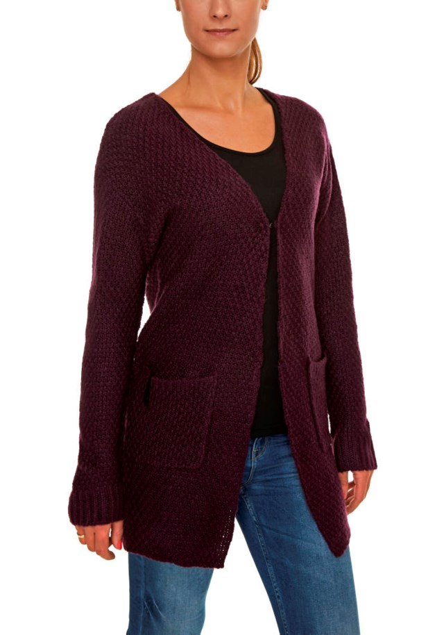 Dokki cardigan Potent Purple - 1