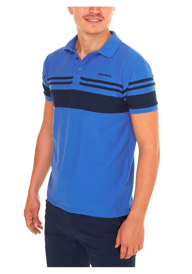 Losvik piqueskjorte Ultramarine/ Dress blues - 1