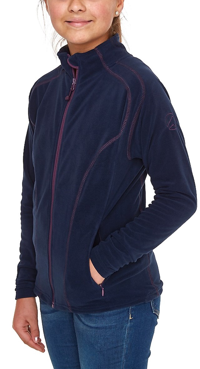 Vigør fleecejakke barn 8-14 Dress Blues - 1