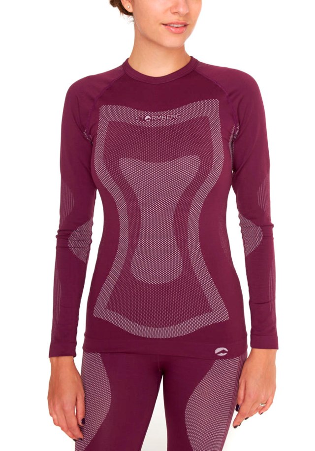 Bjor seamless genser Purple Dame - 1