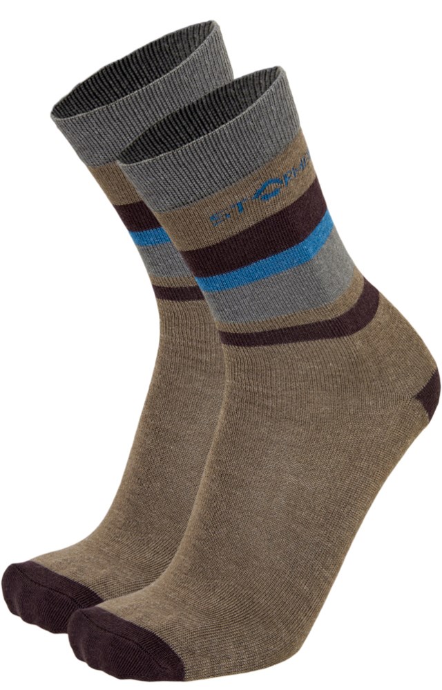 Ranheimdal ullsokk Black|Grey|Brown Herre - 1