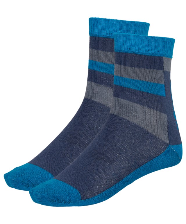 Steinsrudlines sokk barn 1-7 Dress Blues/Turkish Tile - 1
