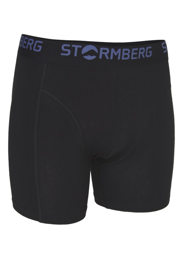 Mildenes lang boxer Black|Blue Herre - 1