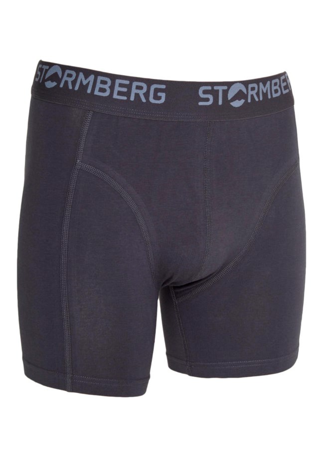 Mildenes lang boxer Black|Grey Herre - 1