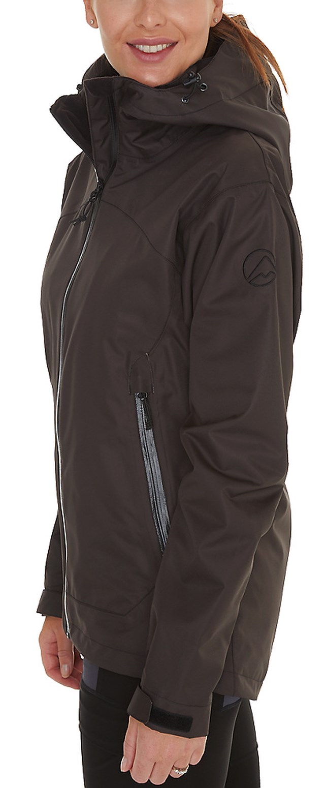 Bygdin resirkulert skalljakke Black Dame - 1