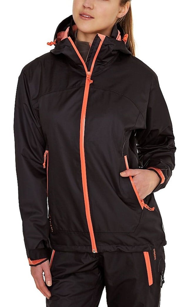 Bygdin resirkulert skalljakke Grey|Brown Dame - 1