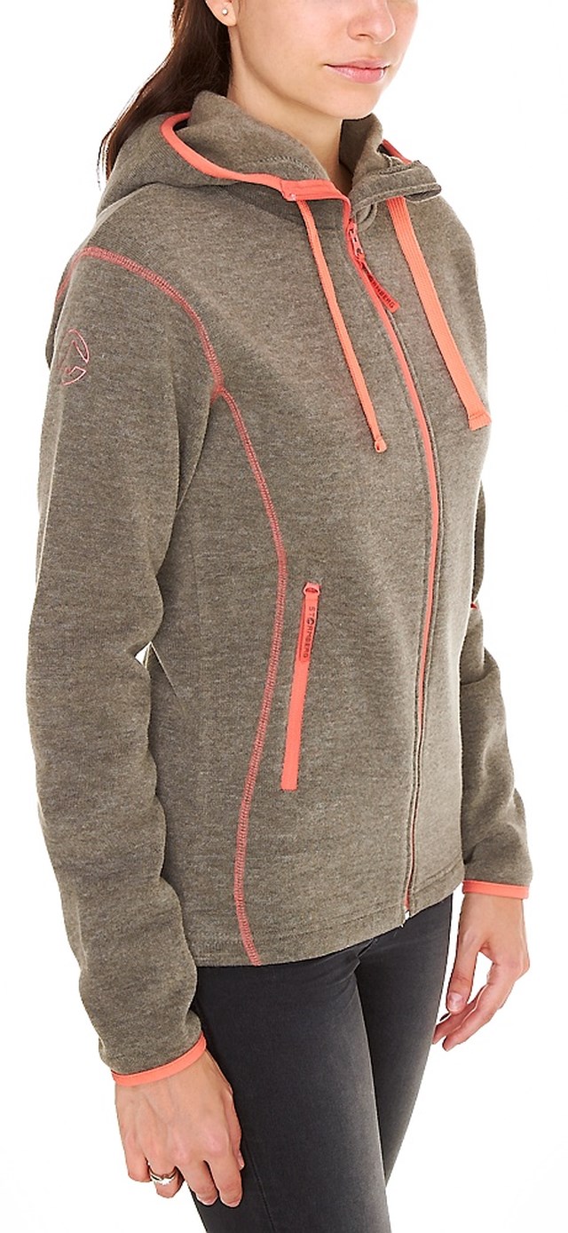 Moisund Recycled Jacket W Bungee Cord/ Fresh Salmon - 1