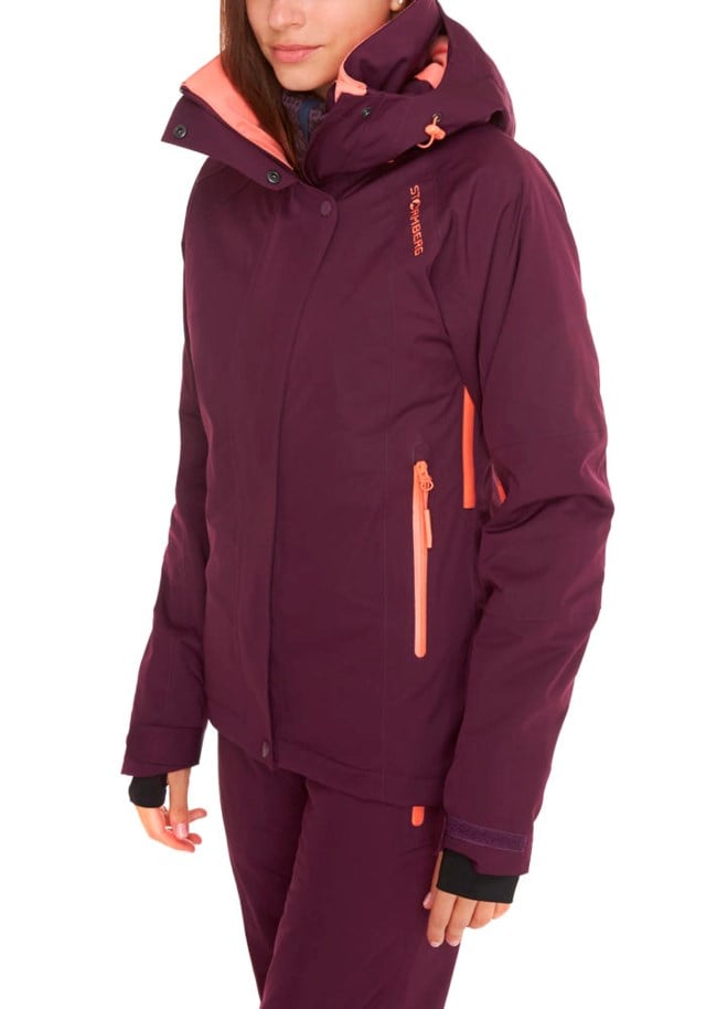 Trolltind jakke Potent Purple/ Fresh Salmon - 1