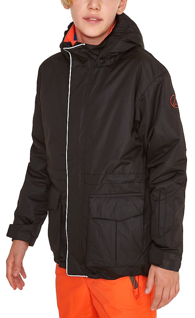 Veodalen vattert jakke barn 8-14 Black Barn - 1
