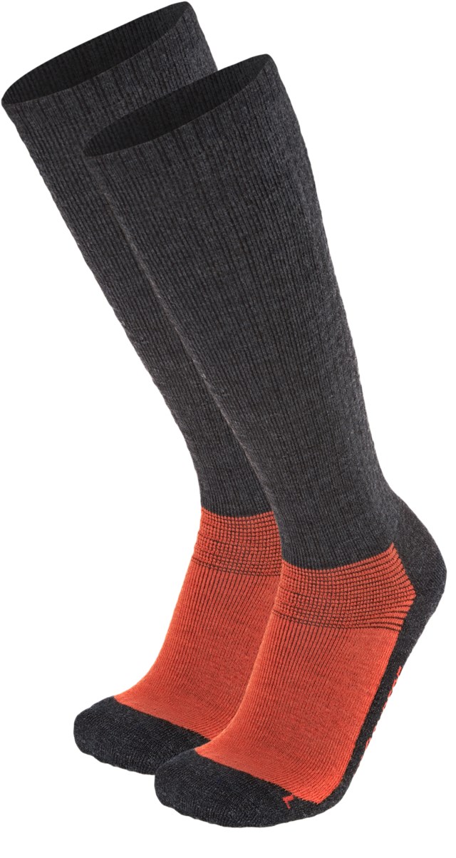 Turbu ullfrotté strømpe Grey Unisex - 1