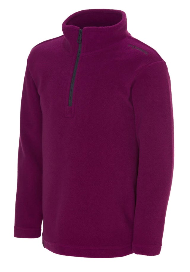 Fløyen fleecegenser barn 1-7 Purple Barn - 1