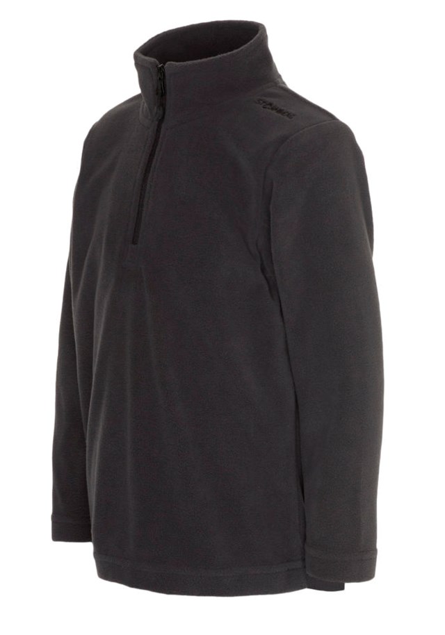 Fløyen fleecegenser barn 1-7 Ebony Grey/Black - 1