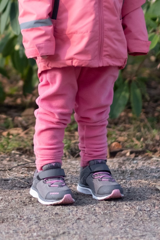 Fløyen fleecelongs barn 1-7 Pink Barn - 1