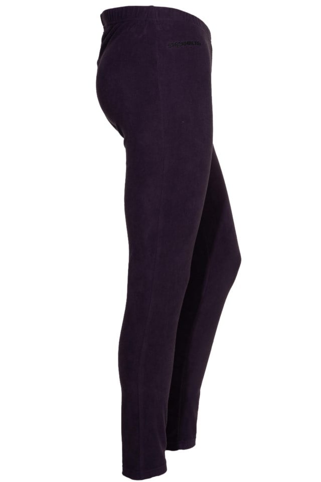 Fløyen fleecelongs Purple Dame - 1