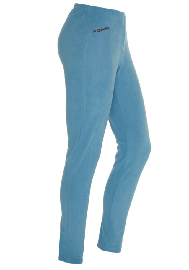 Fløyen fleece longs Blue Dame - 1