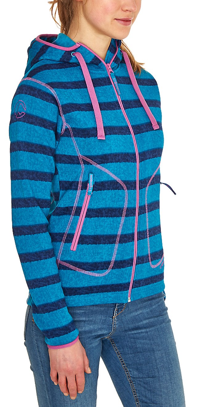 Myrdal fleecejakke Blue Jewel/Ensign Blue - 1