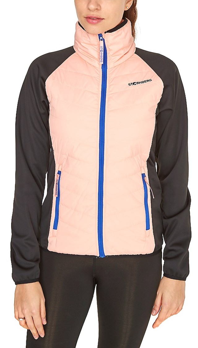 Sprinter hybridjakke Peach Nectar/Jet Black - 1
