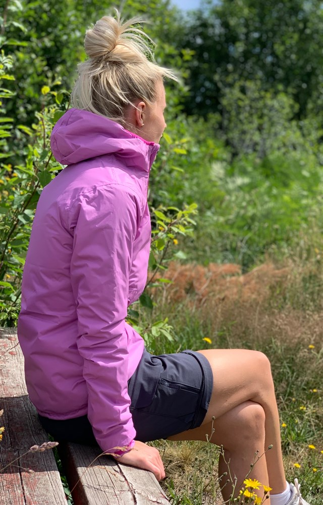 Snaufjellet lett vattert jakke Violet - 1