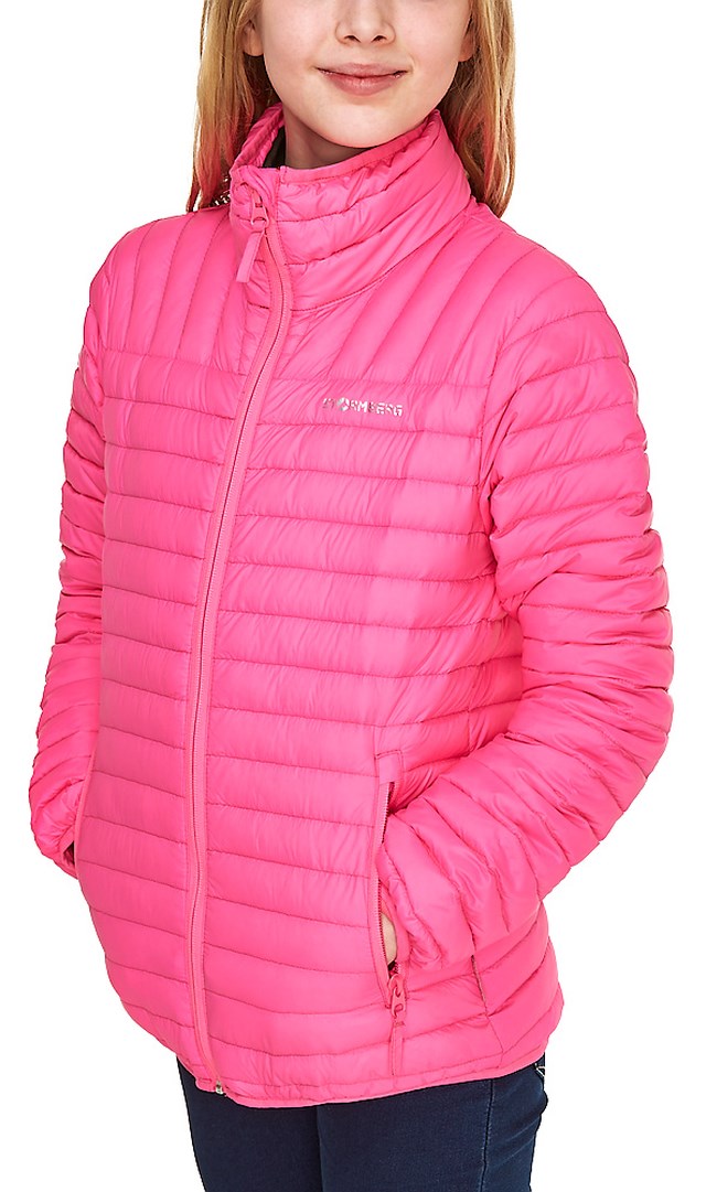 Falkland dunjakke barn 8-14 Knockout Pink - 1