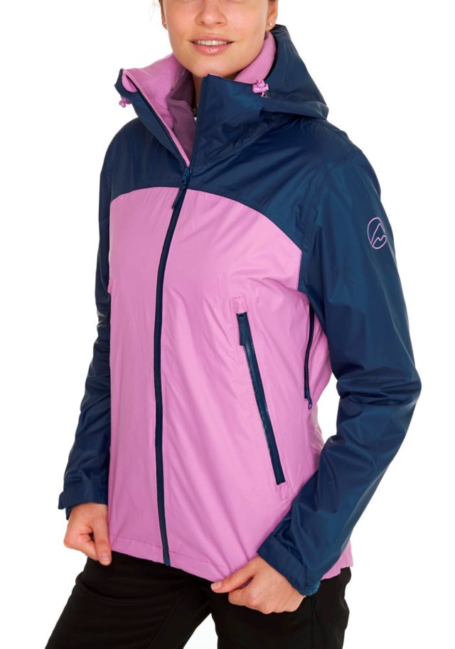 Ristind lettvektsjakke Violet - 1