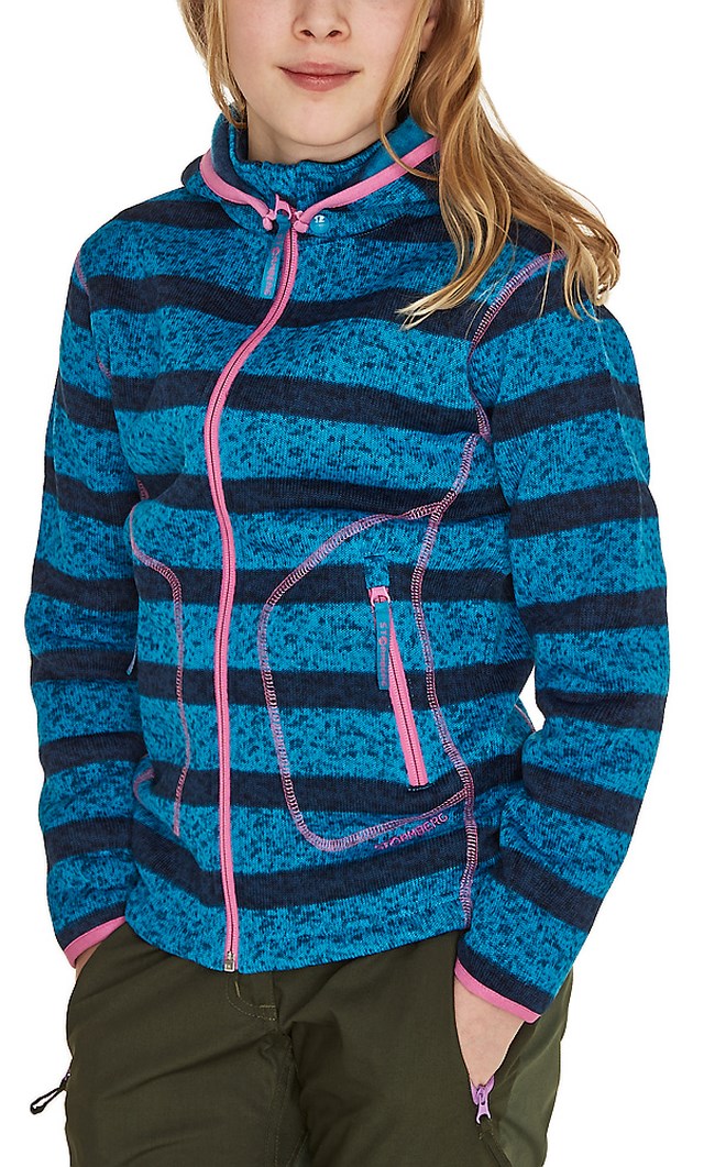 Myrdal fleecejakke barn 8-14 Blue Barn - 1