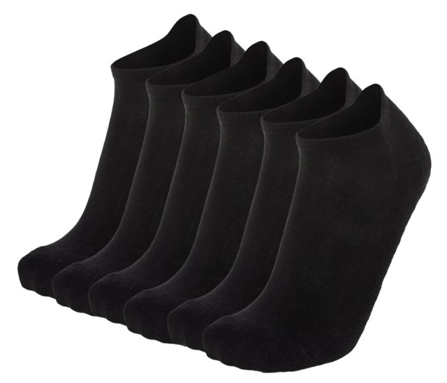 Tangen ankelsokk 3-pack dame Black Dame - 1