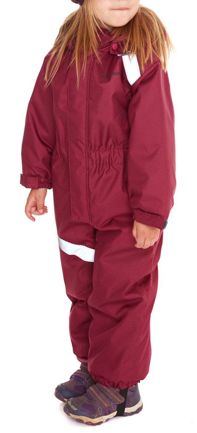 Sprudle vinterdress barn 1-7 Red Plum - 1