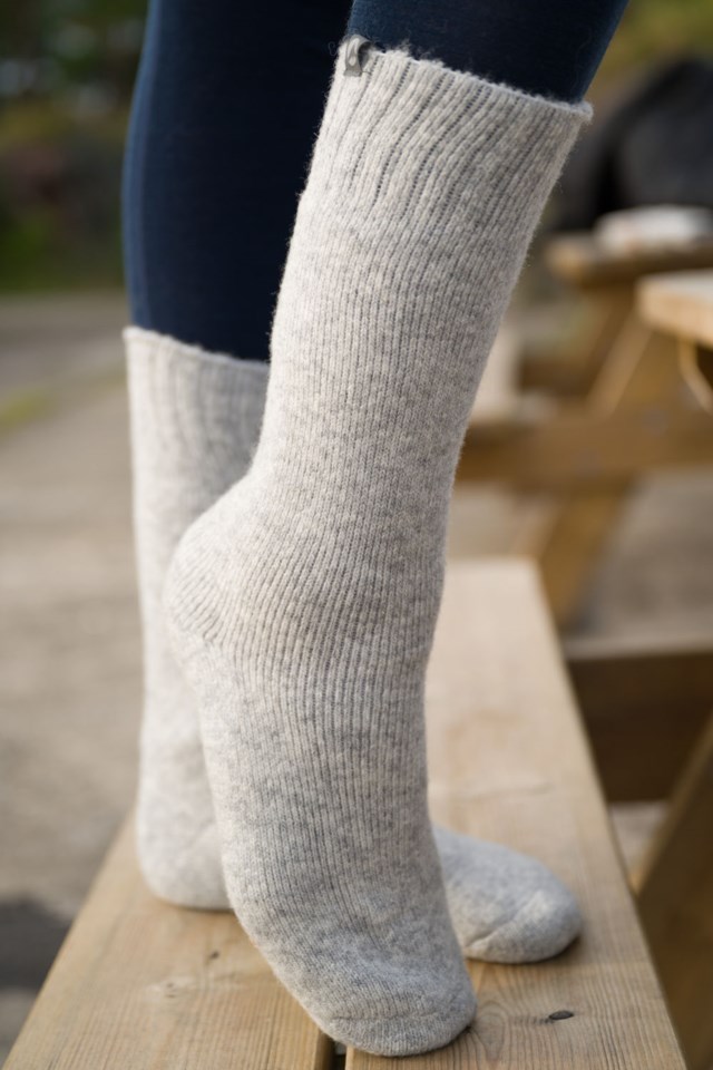 Lyngheia raggsokk Grey Unisex - 1