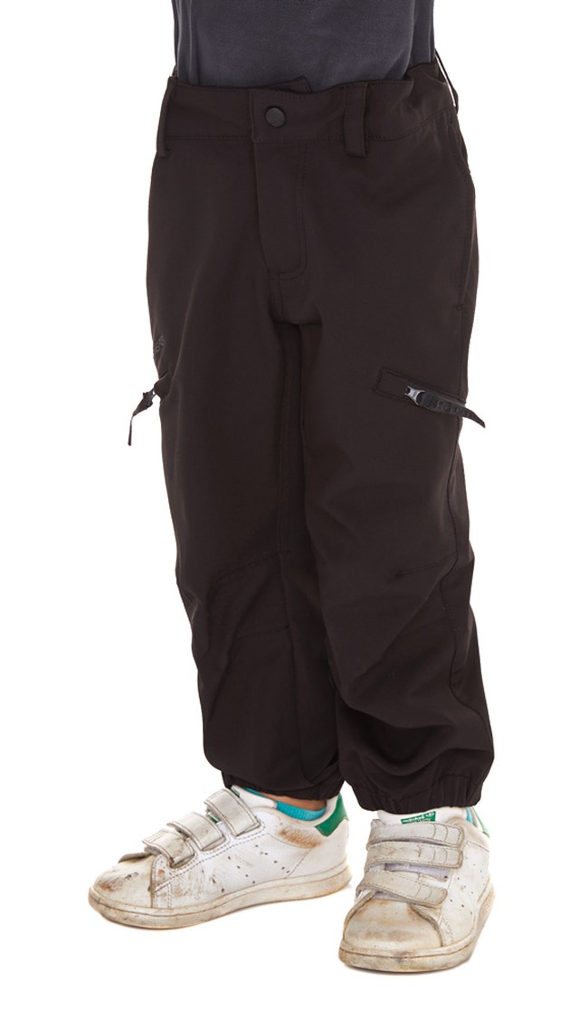 Hovedalmarka stretchbukse barn 1-7 Black Barn - 1