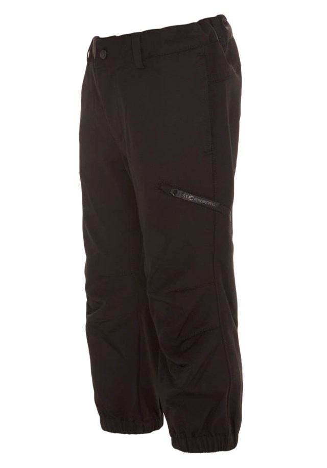 Hovedalmarka stretchbukse barn 1-7 Jet Black/ Jet Black - 1